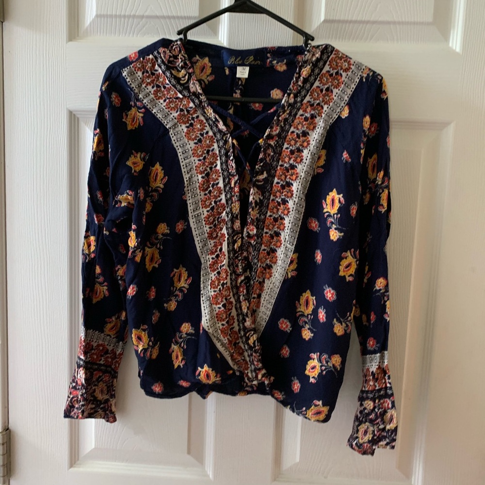 Cross Front Blouse
